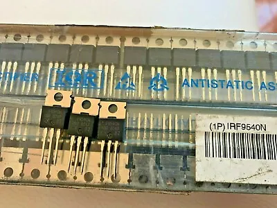 15 Pieces | IRF9540N P-Channel Power MOSFET 23A 100V | FREE Shipping Within US • $17.95