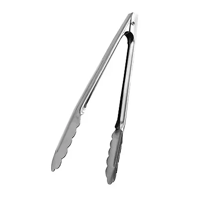 12-Inch Stainless Steel Utility Tong Heavy Duty Kitchen / Serving Tong By Tezz • $10.88