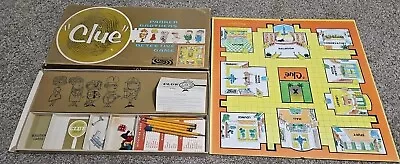 Vintage CLUE Game Board Game PARKER BROTHERS Detective Game 1963 Complete • $29.99