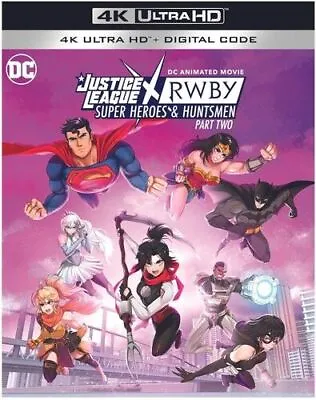 Justice League X Rwby: Super Heroes & Huntsmen New 4k Bluray • $70.99