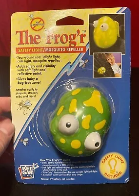 $5.39 • Buy The Frog'r Safety Light / Mosquito Repeller Clip On Baby Child Toddler Cute Frog