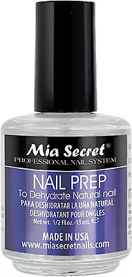 Mia Secret Professional Acid Free Natural Nail Prep Dehydrator 15ml • $9.95