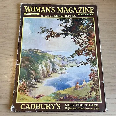 £12.50 • Buy WOMAN’S MAGAZINE September 1933 Anne Hepple Bird’s Custard Advert