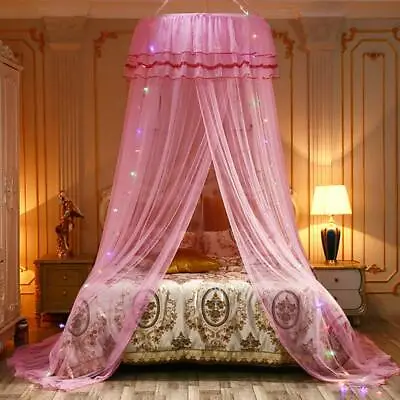 Girls Bed Curtain Dome Double Single Queen Canopy Stopping Mosquito Net  • $32.89