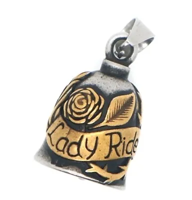 AUS SELLER. Lady Harley. Live To Ride GUARDIAN BELL Motorcycle & Protect Rider • $33.13