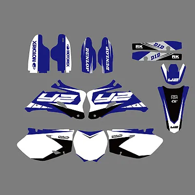 MX Graphics Kit Decals Stickers For Yamaha YZ250F YZ450F 2006 2007 2008 2009 • $59.99