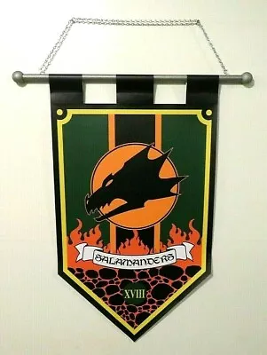 Warhammer 30K Salamander Legion Banner • $126.46