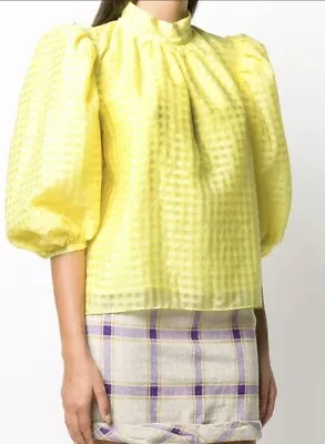 Stine GOYA Brigette Top Size M YELLOW • £44.90