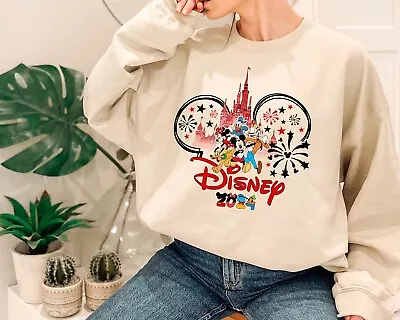 Family Trip 2024 Hoodie Mickey And Friends Sweatshirt Family Matching Crewneck • $19.99