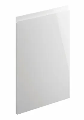 Replacement High Gloss White Kitchen Doors Cupboard J Handleless 22mm MDF Modern • £17.49