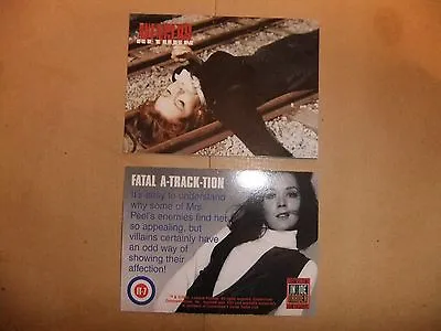 £3.99 • Buy The Tv Avengers Cornerstone Inside Trader Promo Card It7 Diana Rigg Emma Peel 