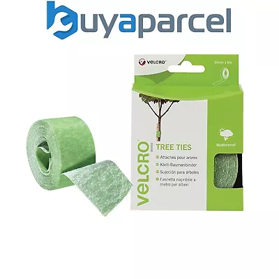 VELCRO Brand 60201 VELCRO Brand ONE-WRAP Tree Ties 50mm X 5m Green VEL60201 • £8.42