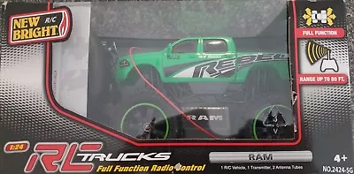 New Bright RC Truck Ram 1:24 Scale Full Function Radio Control  • $65