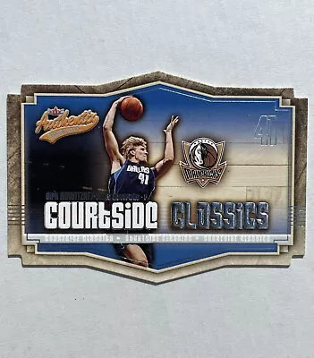 Dirk Nowitzki 2003 Fleer Authentix Courtside Classics #8 • $3.79