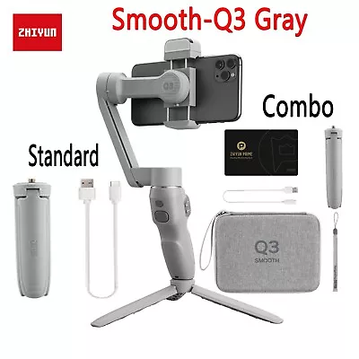 ZHIYUN Smooth Q3 Combo 3-Axis Handheld Smartphone Gimbal Stabilizer For Phone • $121