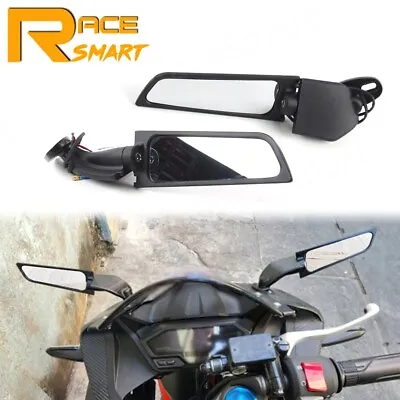 Rear View Side Mirror With LED Turn Signal Light For Yamaha YZF R1 2009 - 2016 • $47.99