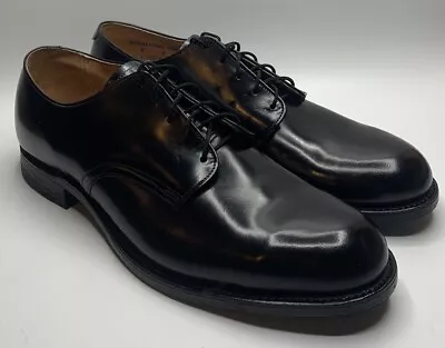 VTG 80’s International Shoe Co Postman Service Oxford Black Shoes Men's 11 NEW • $139.99