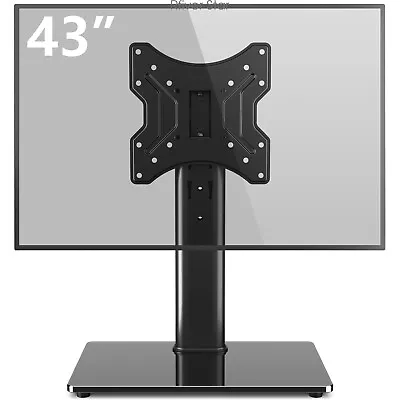 Universal Tabletop TV Stand With Mount For 23-43 Inch LCD LED Flat Screens TV • $30.99