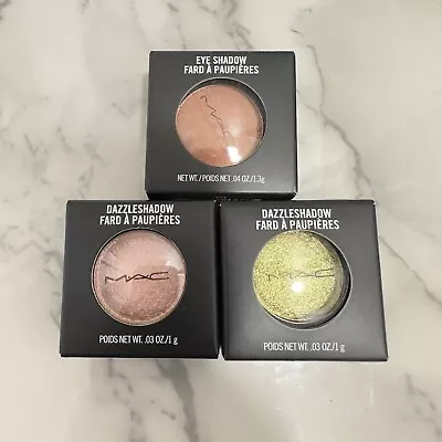 MAC Eyeshadow NWB I Like 2 Watch Last Dance Expensive Pink Lot Of 3 Singles • $44.99