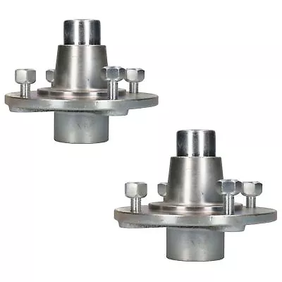 Pair Of Trailer Cast Wheel Hub 115mm PCD With Sealed Bearings For Erde Daxara • $306.30