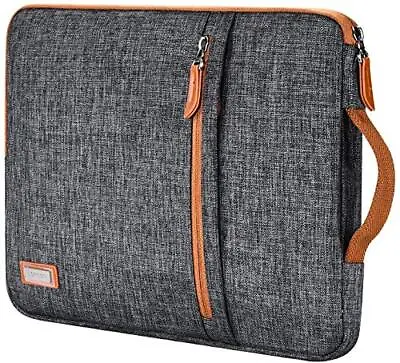 17.3 Inch Laptop Sleeve Case Water Resistant Notebook Bag With Handle For • £27.87