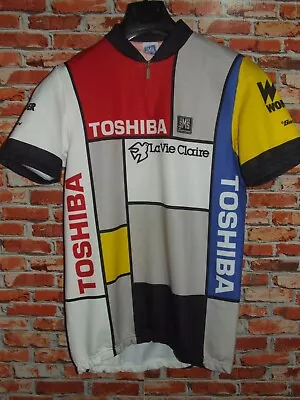 Toshiba The Ways Claire SANTINI Bike Cycling Jersey Shirt Maillot Size XXL • $42.44