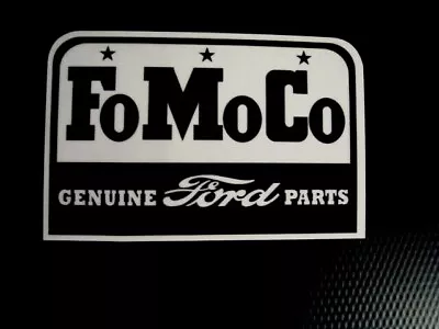 VINTAGE  FORD  PARTS  Fo Mo Co  Genuine  FORD  Parts  Advertising  Sticker • $4.60