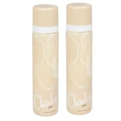 (TWO PACKS) Charlie Chic Body Spray 75ml • £5.42