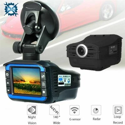 $36.99 • Buy Anti Radar Laser Speed Detector 1080P Car DVR Recorder Video Dash Camera Night