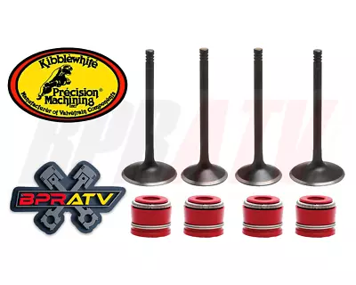 13-16 Honda CRF450R CRF 450R Kibblewhite Head Intake Exhaust Valves KP RED Seals • $106.13