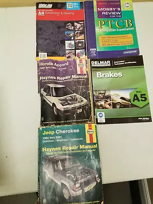 Delmar A5 Motor Age A4 Mosbys PTCB Haynes Manuals Lot • $15