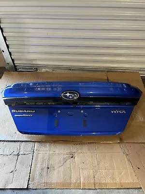 2023 Subaru Impreza WRX Trunk Lid With Wing Rear Camera Blue OEM • $899.99