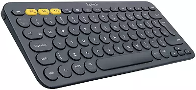 Logitech 920-007558 Multi-Device Bluetooth Keyboard K380 Dark Grey • $133.95