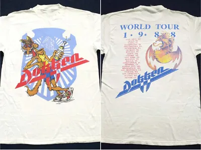 1988 Dokken - Monsters Of Rock World Tour T-Shirt • $21.99