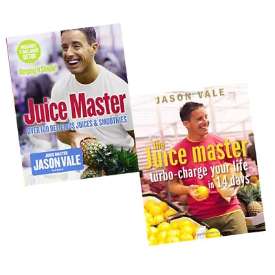 Jason Vale  2 Books Dieting Collection Various English • £18.99