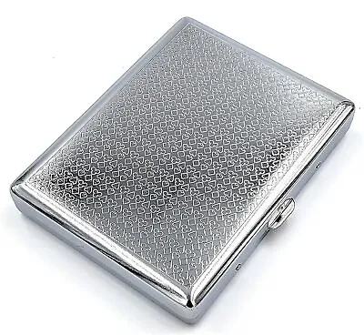 Retro Cigarette Case Victorian Style Metal Holder For Regular King And100's Size • $8.58