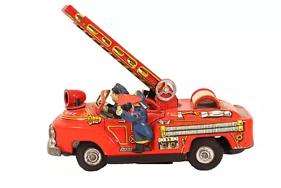 Vintage Nomura Toys Tin Fire Truck • $75