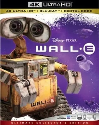 Wall-E [New 4K UHD Blu-ray] With Blu-Ray 4K Mastering Collector's Ed Dolby • £29.88