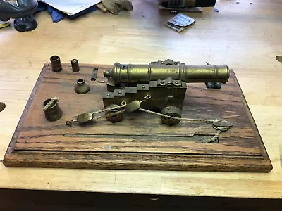 Valley Cannon Works Brass Model Cannon Display • $99