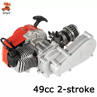 49CC50CC 2 Stroke Engine Motor Pull Start For Pocket Bike Mini Dirt Bike ATV • $58.90