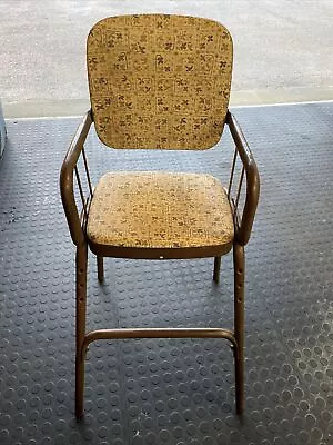 Vintage Cosco High Chair Mid Century Modern 50s 60s Metal Steel Missing Tray. • $54.99