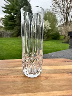 Waterford Lismore Leaded Crystal 10” Straight Vase Retired~Signed • $169