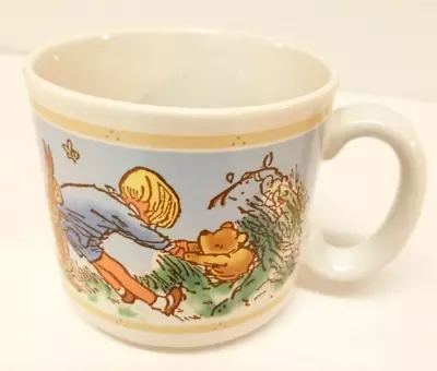 Winnie The Pooh Mug Cup Ceramic Stuck In Rabbit's Hole Classic Pooh Charpente 3  • $11.04