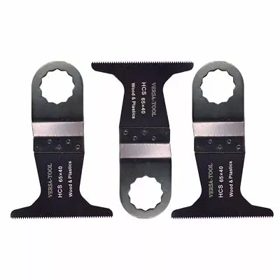 Versa Tool FB3D-D 65mm HCS Multi-Tool Saw 3 Blade Pack • $15.42