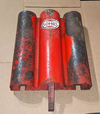 Vintage Sohio Grease Gun Tube Holder Wall Rack Gas Service Station Garage • $49.50