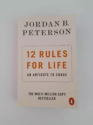 $9.90 • Buy 12 Rules For Life: An Antidote To Chaos By Jordan B. Peterson (Paperback, 2019)