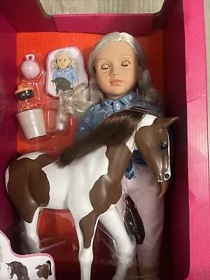 Our Generation 18  Equestrian Doll & Horse Set - Yanira With Foal • $120.29
