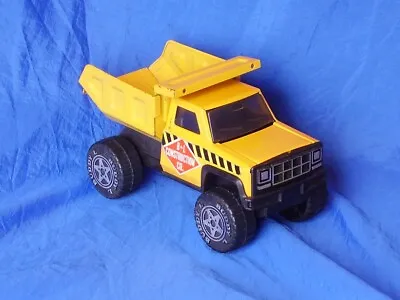 Vintage 1980's Buddy L Dump Truck Pressed Steel B & L Construction Hong Kong • $11.98