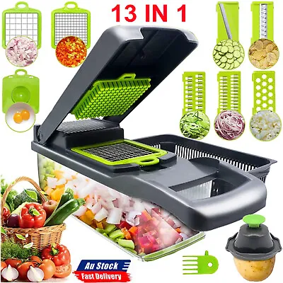 Vegetable Chopper Food Choppers Onion Chopper Veggie Slicer Cutter Dicer Kitchen • $22.79