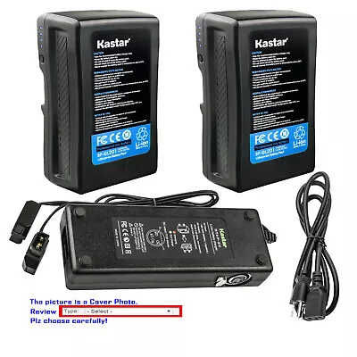 $25.99 • Buy Kastar Battery Charger For Sony V-Mount V-Lock Broadcast Brick DSLR Video Camera